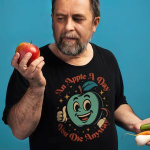 An apple a day, you die anyway