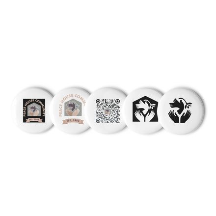 Set of Five Pins
