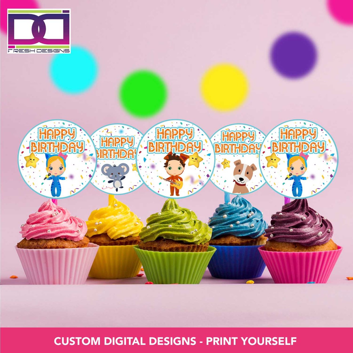 Cupcakes Toppers for Android - Free App Download