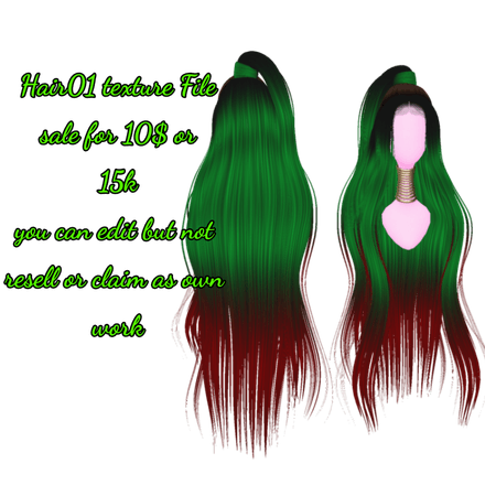 Hair Textures 01 and 02