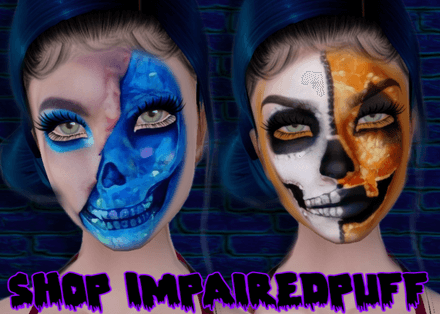 SugarSkull mesh heads
