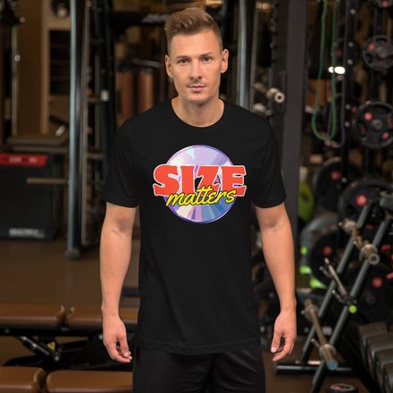Size matters Logo (unisex T-Shirt)
