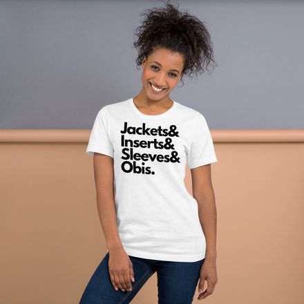 Jackets&amp;Inserts White (unisex T-Shirt)