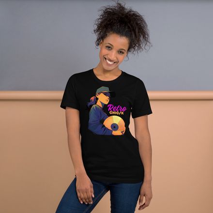 Laserdisc Retro Chic/k (unisex T-Shirt)