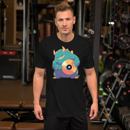Laserdisc Monster (unisex T-Shirt)