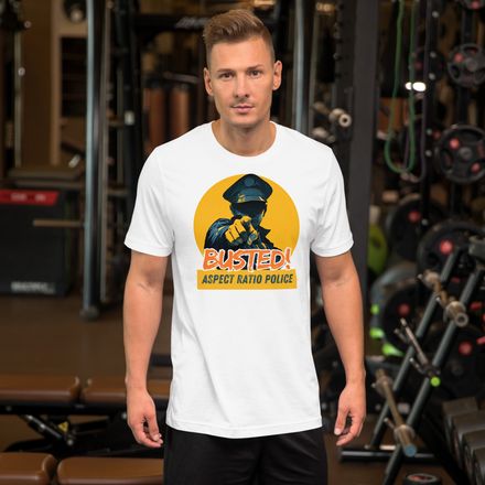 Aspect Ratio Police (unisex T-Shirt)