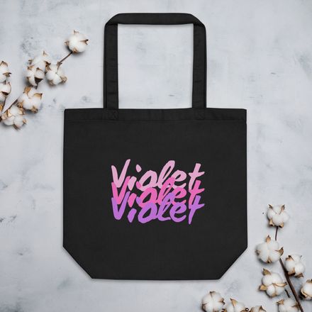 Violet Violet Violet Tote Bag