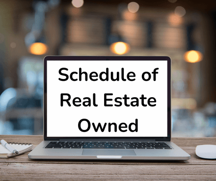 Schedule of Real Estate Owned