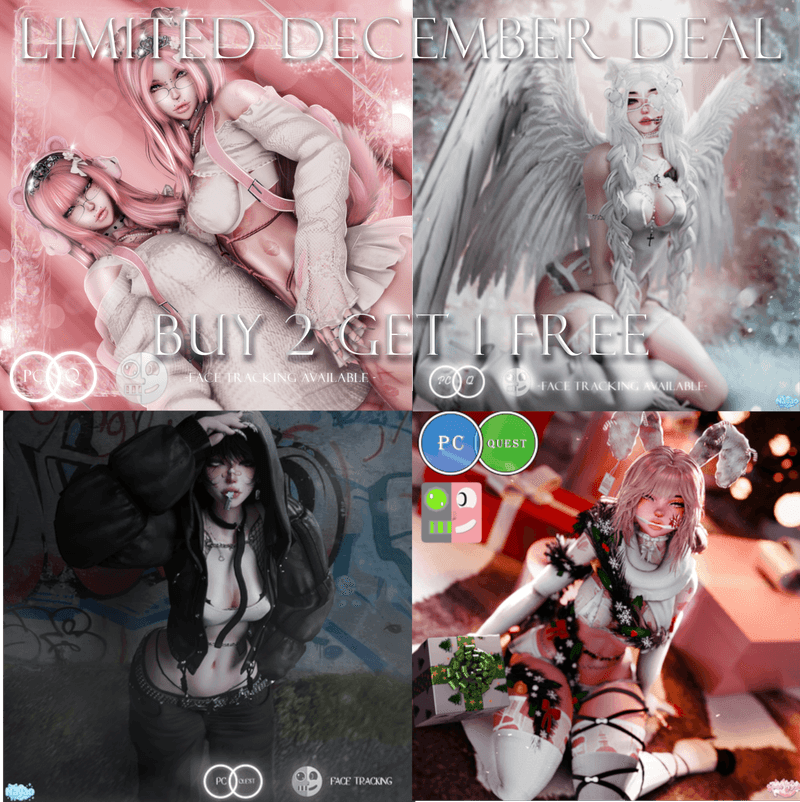 December Avatar Bundle, Buy 2, Get 1 FREE!