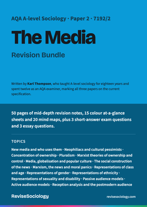 Media Revision Bundle (for A-level Sociology) 