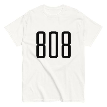 808 Tee (White)