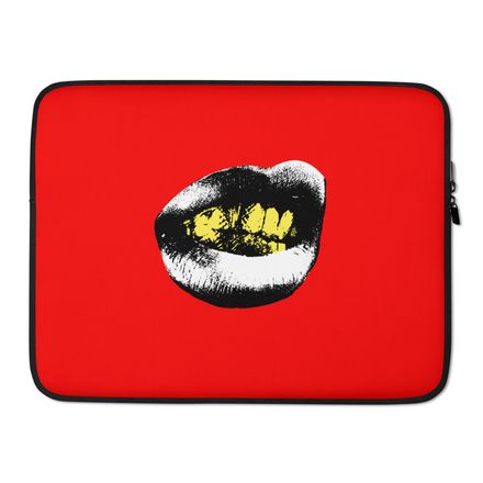 Gold Grill Laptop Cover