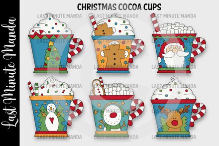 Christmas Cocoa Cups 1 