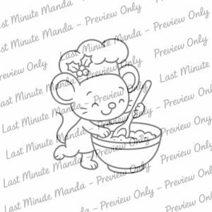 Baking Spirits Bright Digi Stamp Set – Christmas Baking Clipart