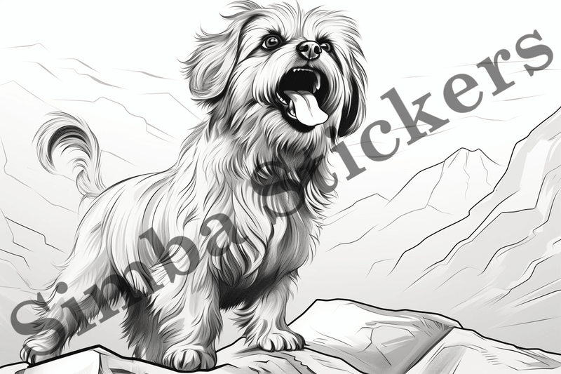 Colouring pages, Bundle of dogs, 25 images