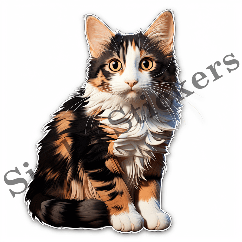 Japanese Bobtail cats, image set, 10 images
