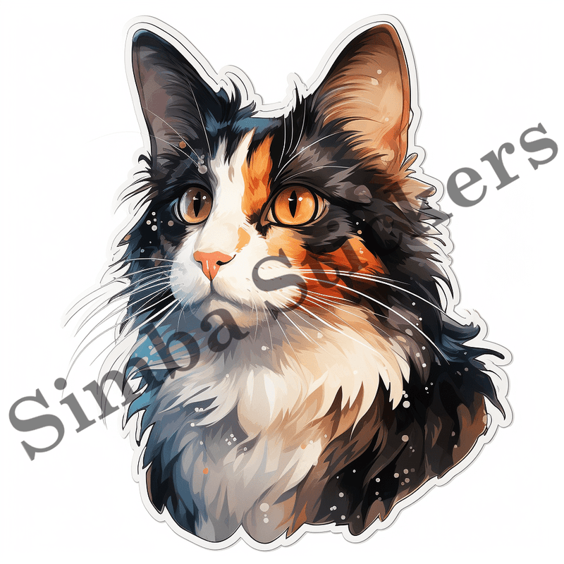 Japanese Bobtail cats, image set, 10 images