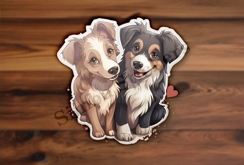 Dogs in love