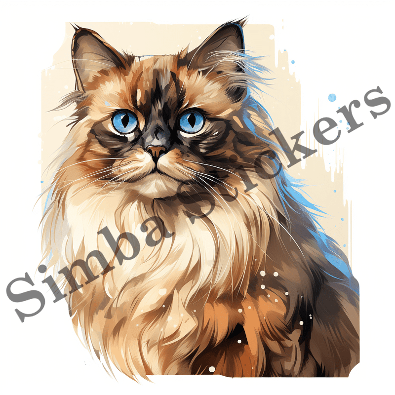 Himalayan cats, image set, 10 images
