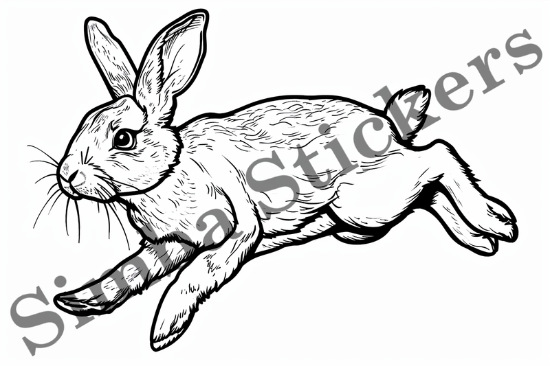 Colouring pages, Bundle of hares, 25 images