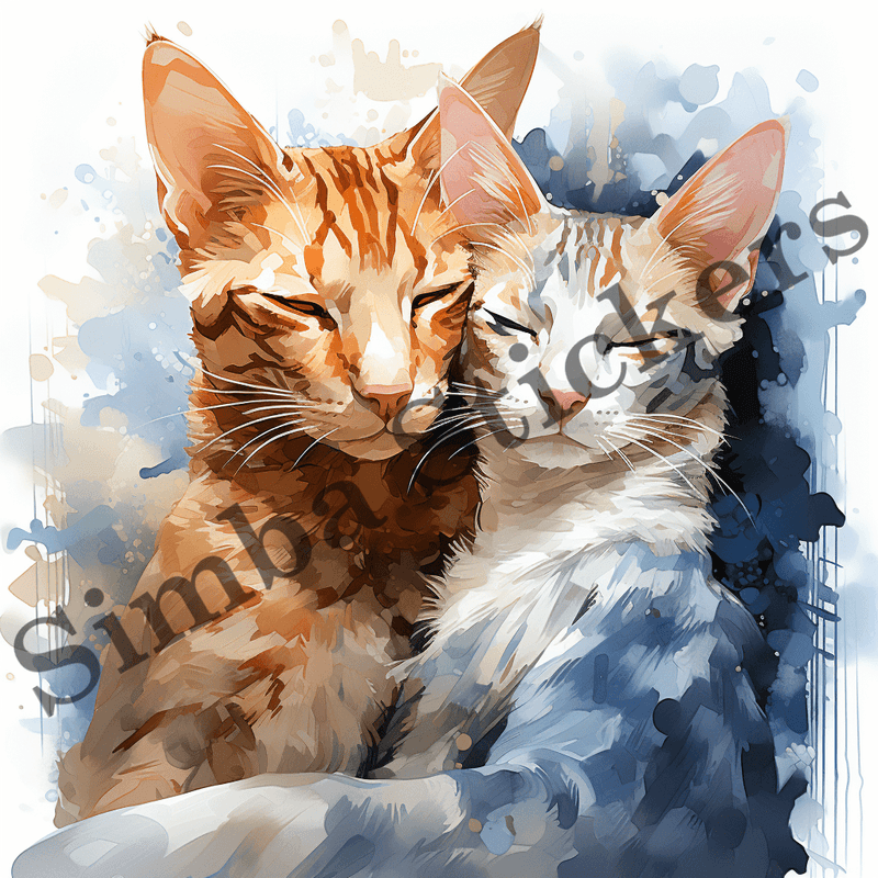 Oriental Shorthair cats, image set, 10 images