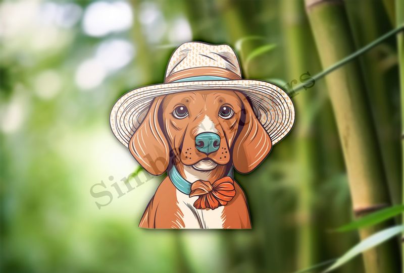 Dog in a hat
