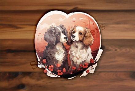 Dogs in love