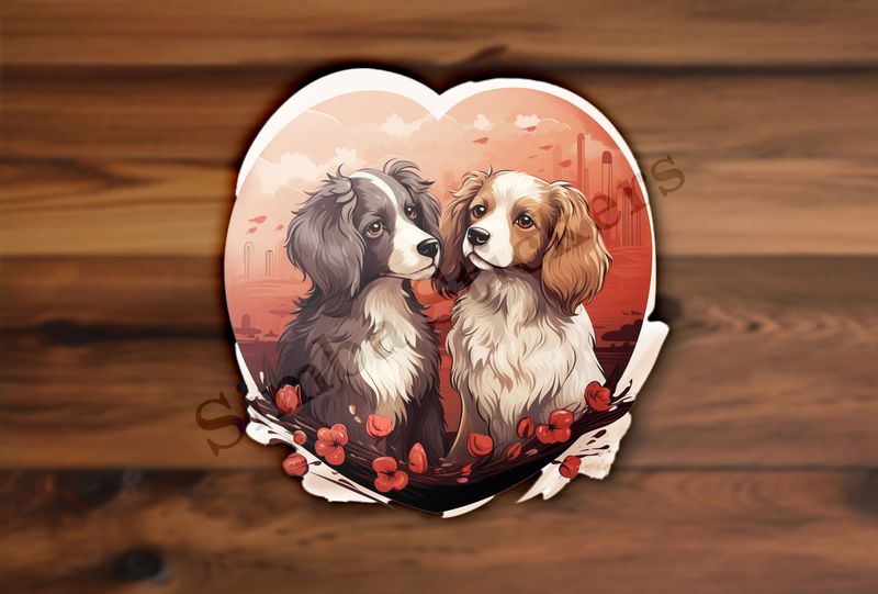 Dogs in love