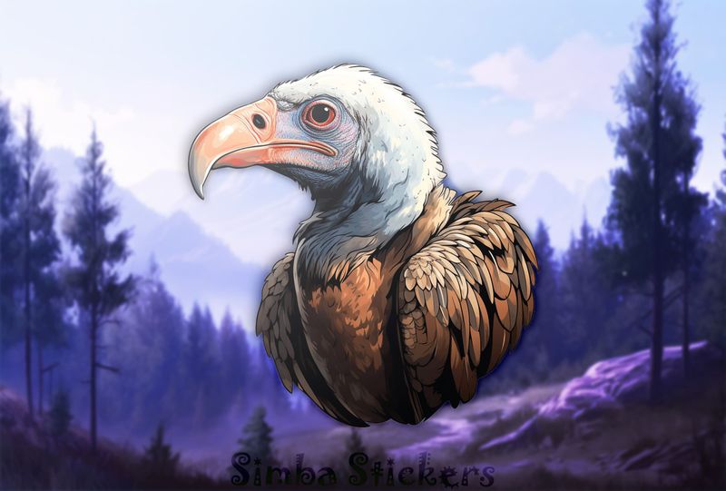 Vulture from the side, ll4rvw
