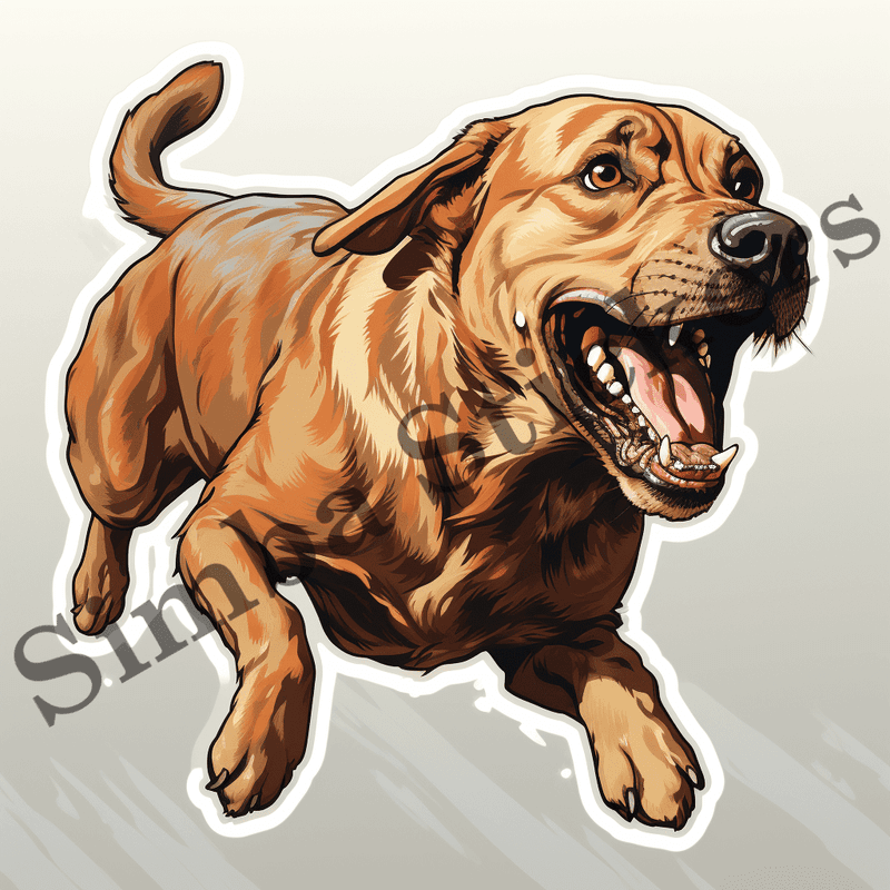 Dog running, image set, 10 images