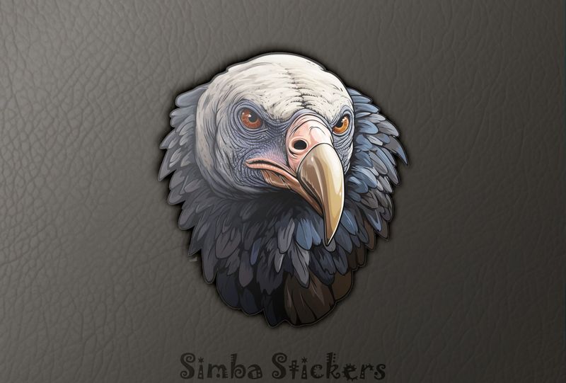 Vulture with meancing stare, jbrpmi