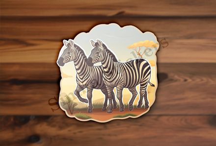Zebras  running