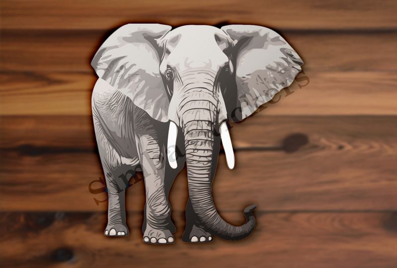 Elephant in the Savanna   