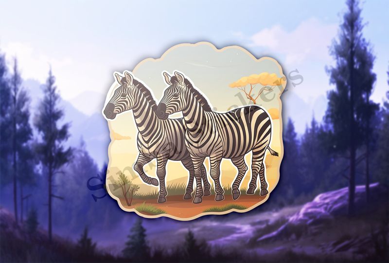 Zebras  running