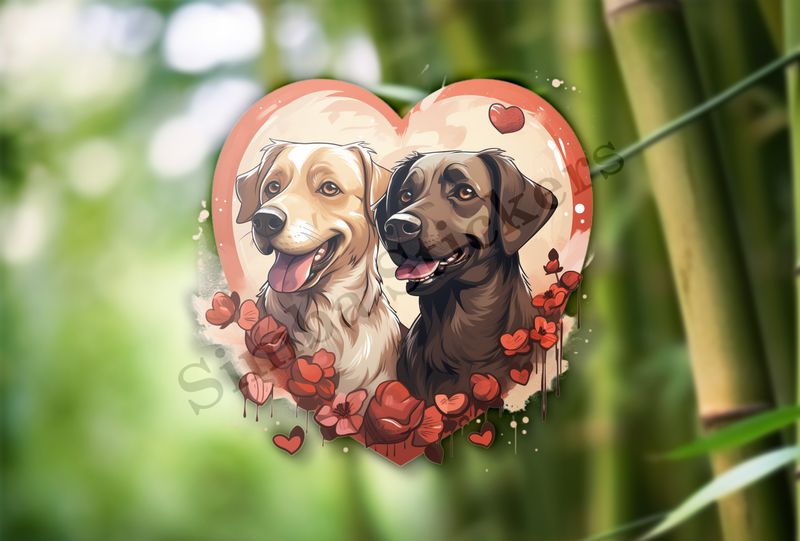 Dogs in love