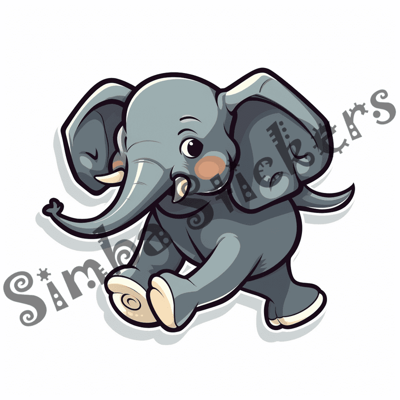 Baby elephants, image set, 10 images, czbly9