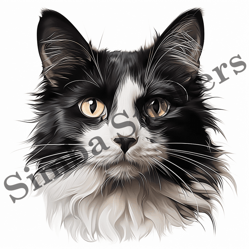 Japanese Bobtail cats, image set, 10 images