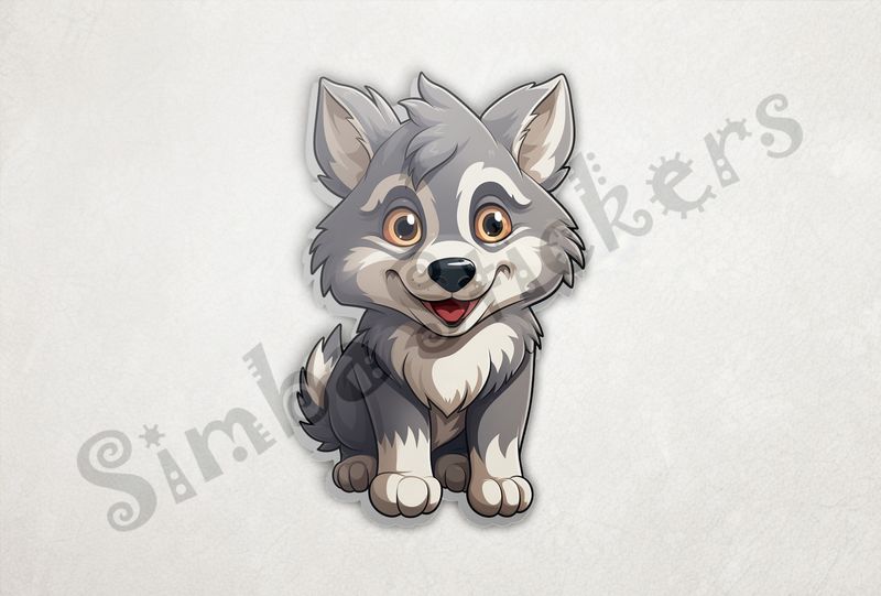 Baby Wolf looking cute