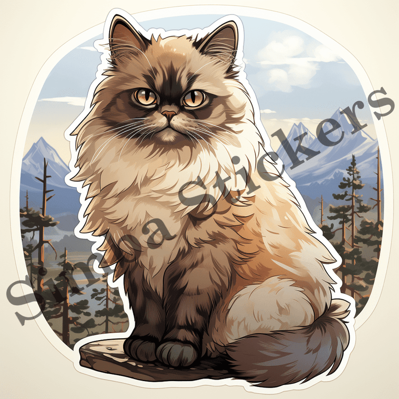 Himalayan cats, image set, 10 images