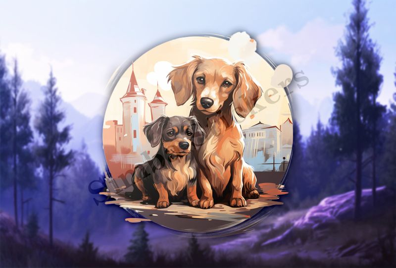 Dogs in love