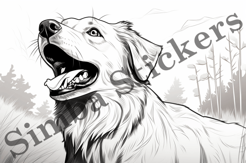 Colouring pages, Bundle of dogs, 25 images