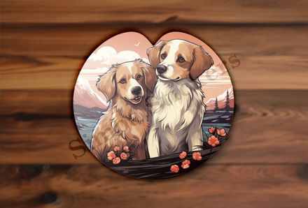 Dogs in love