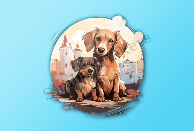 Dogs in love