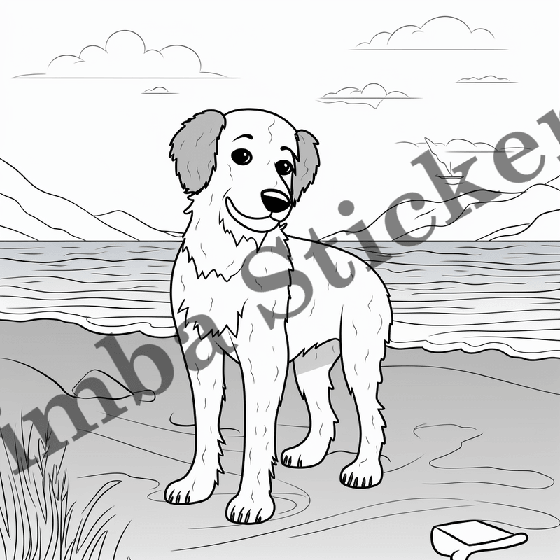 Colouring pages, Bundle of dogs, 25 images