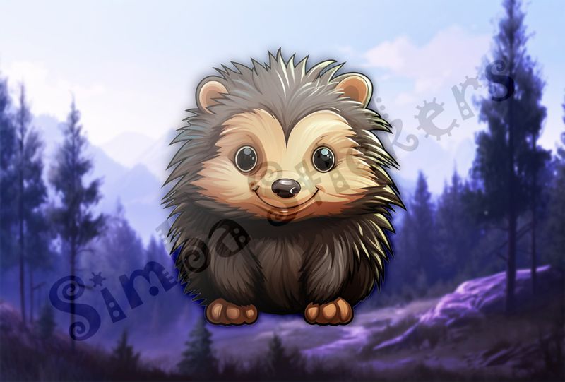 Porcupine looking cute