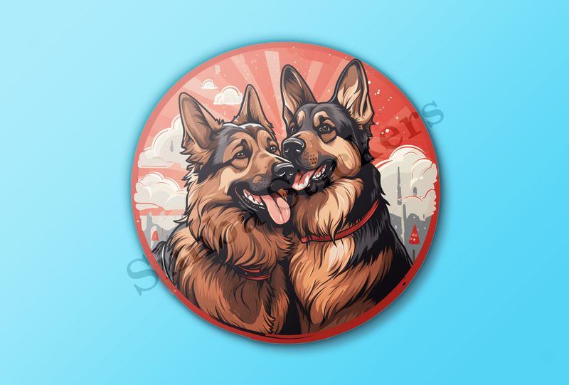 Dogs in love