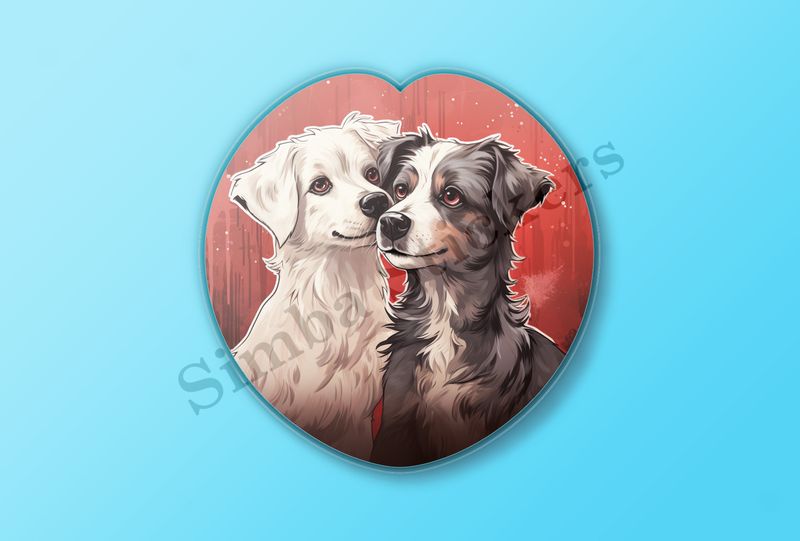 Dogs in love
