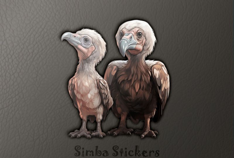 Vulture with youngling, e7k2os