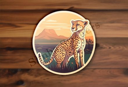 Cheetah in the Savanna