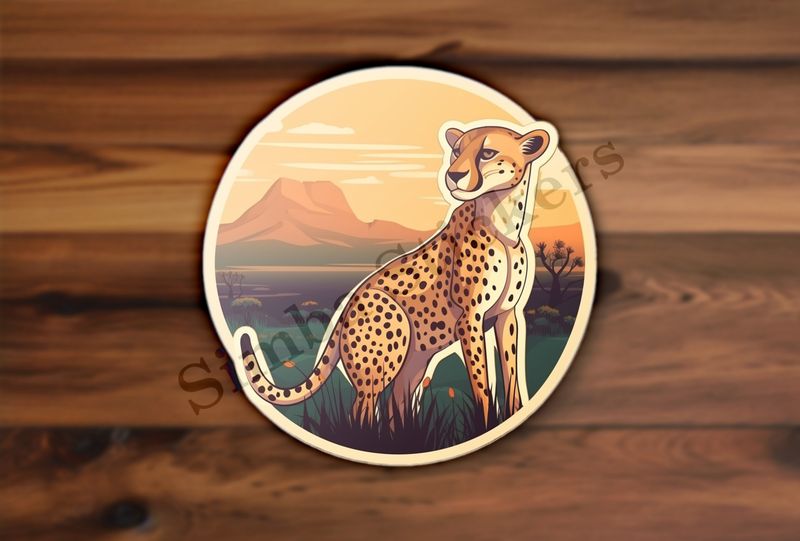 Cheetah in the Savanna